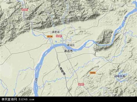 清远市地图高清全图,广东清远市,承德市版_大山谷图库