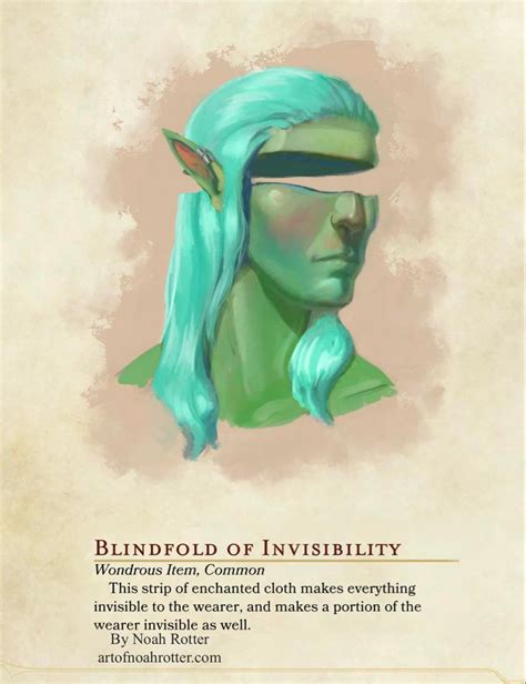 Invisible blindfold in 2024 | Dnd dragons, Dnd funny, Dungeons and dragons homebrew
