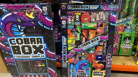 Red Apple Fireworks 2021 Cobra Box Firework Assortment - YouTube