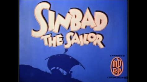 "Sinbad the Sailor" (1935 Original Colorized Cartoon)