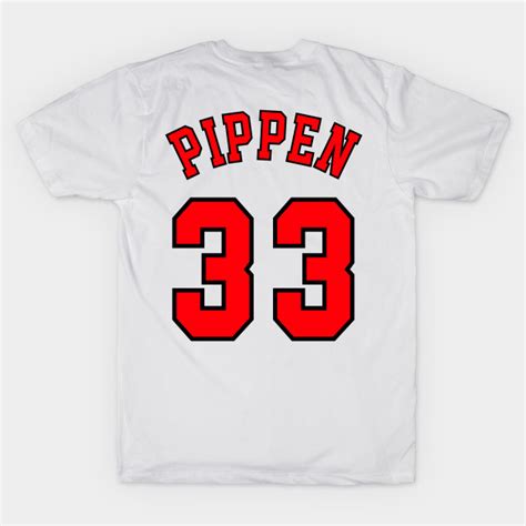 Scottie Pippen Jersey - Scottie Pippen Jersey - T-Shirt | TeePublic