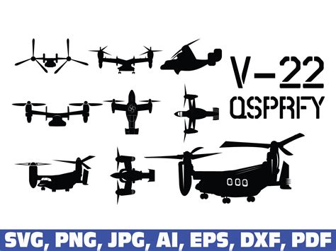 V-22 Osprey Svg Mad Props V-22 Osprey Svg Silhouette Svg | Etsy in 2022 ...