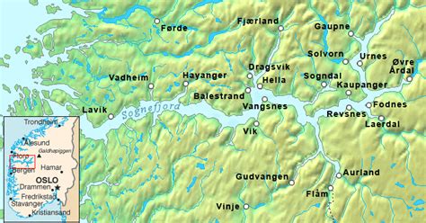 Sognefjord_map | A Newbie in Norway