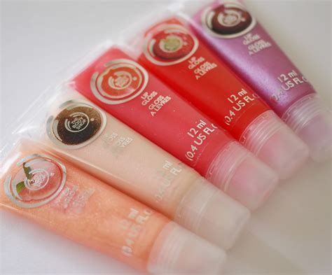 Making up 4 my age: The Body Shop: Flavoured lip gloss tubes