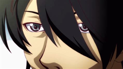 Squint Anime Squint GIF – Squint Anime Squint Araragi Koyomi – discover and share GIFs