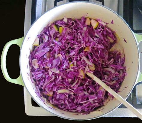 Braised Purple Cabbage or Rotkohl or Blaukraut with Margaret Bose Johnson