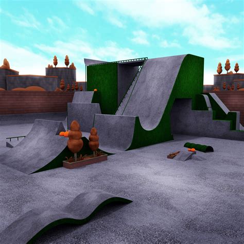 ArtStation - Roblox Skate Park Toy Background