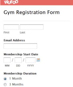 Html Order Form Template