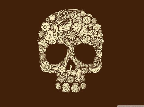 Skull art wallpaper | 1440x1080 | #11002