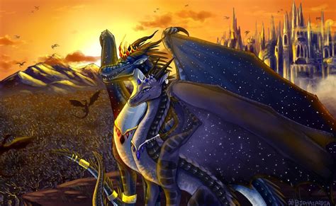 Wings of Fire - King and Queen by Biohazardia | Wings of fire dragons ...