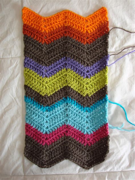 Crochet in Color: Chevron Scarf Pattern