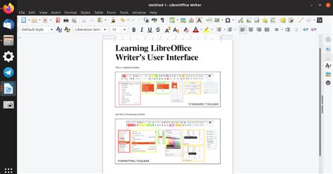 LibreOffice Writer: The User Interface