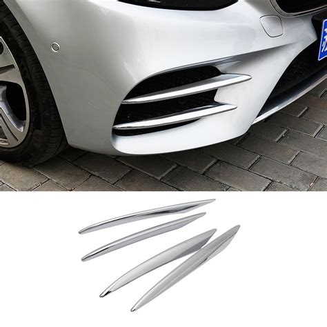 ABS Front Bumper Guard Cover Car Accessories For Mercedes Benz E-Class ...