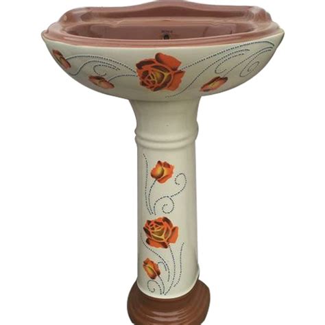 Ceramic Designing Pedestal Wash Basin, For Home at Rs 850 in Morbi