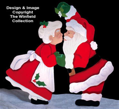 Christmas Kiss Woodcraft Pattern , All Christmas: The Winfield Collection