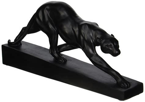 Buy Design Toscano EU6104 Panther on the Prowl Art Deco Statue, 16 Inch ...