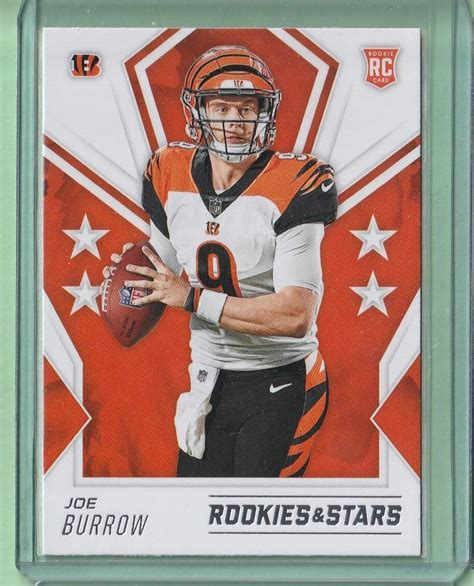 Amazon.com: 2020 Rookies and Stars #101 Joe Burrow RC- Rookie Year ...