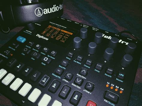 My first hardware synth, the Digitone from Elektron : r/synthesizers