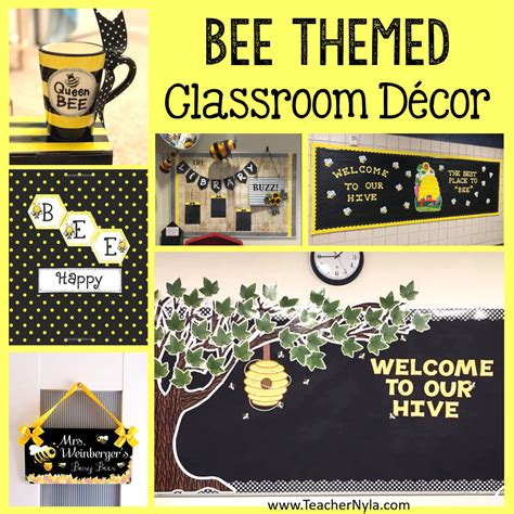 Bee Themed Classroom Decor Ideas For Teachers | Nyla's Crafty Teaching