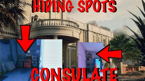 Consulate HIDING Spots | R6 - YouTube