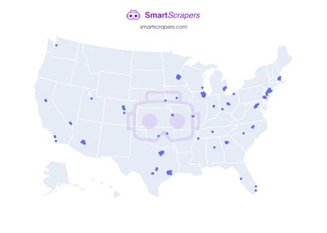 Numbers of Life Time Fitness in United States | SmartScrapers