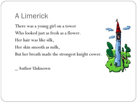 LIMERICK EXAMPLES - alisen berde