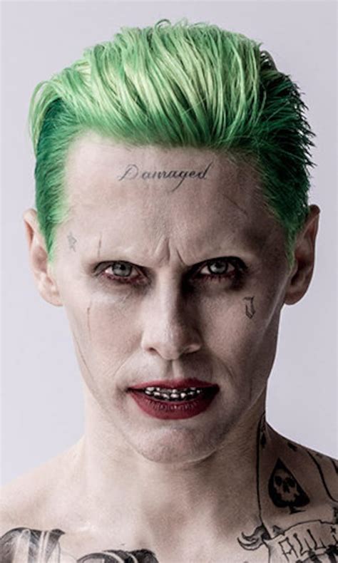 AWARD WINNING Suicide Squad Jared Leto Joker Temp Tattoo - Etsy