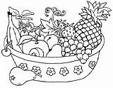 Fruit Bowl Coloring Page At GetColoringscom  Free Printable Colorings sketch template