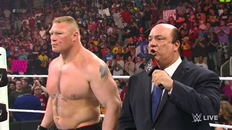 The Latest On When Brock Lesnar And Paul Heyman Will Return ...