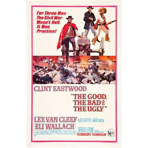 Good The Bad The Ugly Movie Poster Metal Sign 8in x 12in Art Print on ...