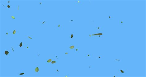 Animation With Leaves Falling Over Solid Stock Motion Graphics SBV ...