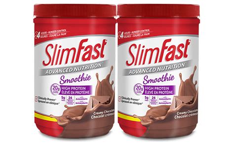 $19.99 for 2 Units of SlimFast Delicious Smoothie Powders (a $39.99 ...