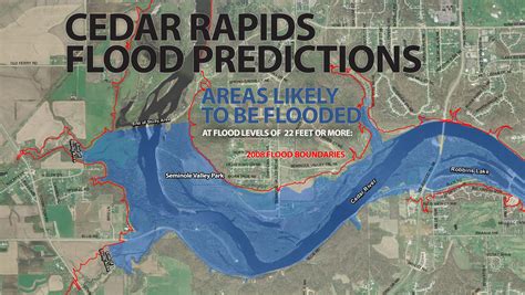 Updated maps: What areas of Cedar Rapids might flood