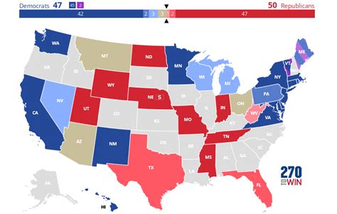 Sabato's Crystal Ball 2024 Senate Race Ratings - 270toWin