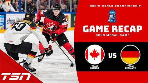 IIHF Men's World Hockey Championship: Canada vs. Germany (GOLD MEDAL ...