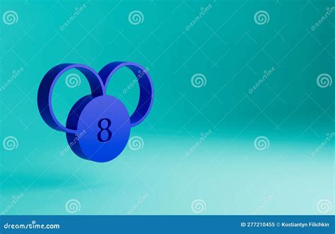 Blue Bingo or Lottery Ball on Bingo Card with Lucky Numbers Icon Isolated on Blue Background ...