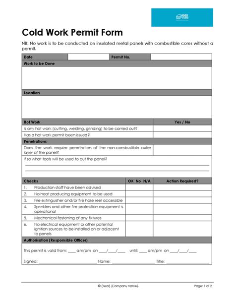 Work Order Template - download free documents for PDF, Word and Excel