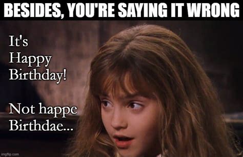 Accio Harry Potter Memes! Funny Harry Potter Birthday Memes