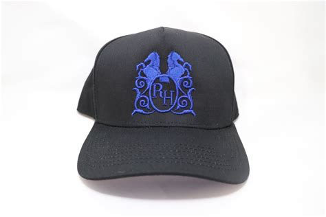 Rancho Humilde Logo Hat Black/Blue – Rancho Humilde Store