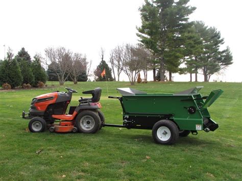 Towable Topdresser for Spreading Top Dressing | Earth & Turf