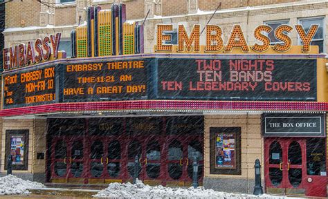 Embassy Theatre Fort Wayne Photograph by Gene Sherrill - Fine Art America