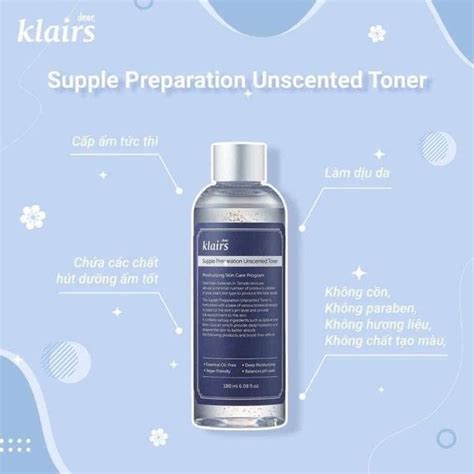 NƯỚC HOA HỒNG KLAIRS 180MLNƯỚC HOA HỒNG KLAIRS 180ML – Maika Cosmetics