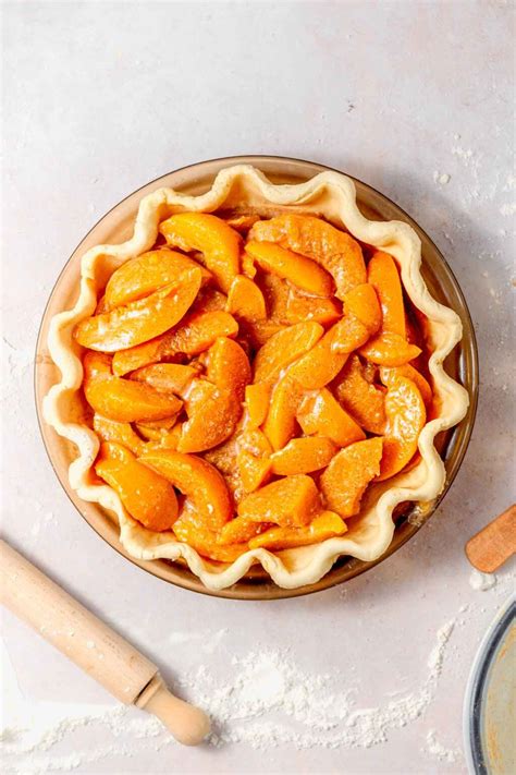 Classic Peach Pie with Canned Peaches - Thank You Berry Much