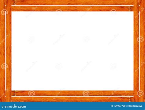 Wooden Edges Blank Landscape Frame Stock Photo - Image of backdrop ...