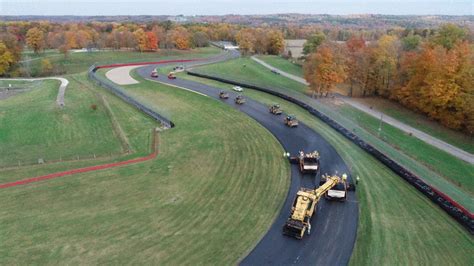 Track News: Mid-Ohio track repaving completed