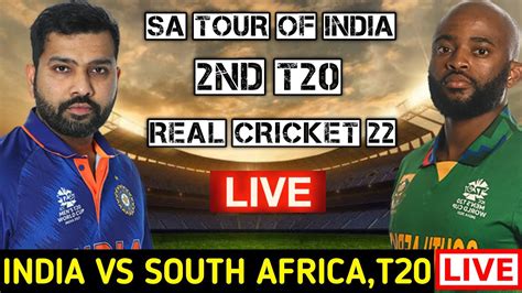 Ind Vs Sa 2nd T20 Live | India Vs South Africa Live | Live Cricket ...