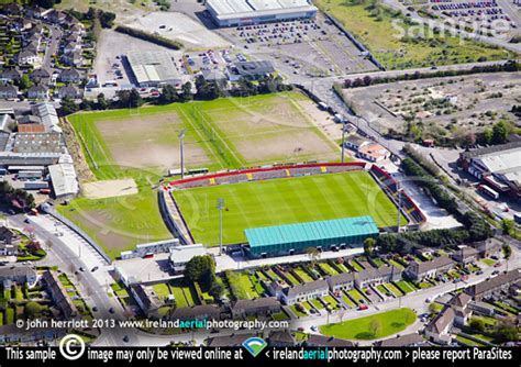 Aerial photo of Musgrave Park - home of Cork Rugby. Dolphins RFC and Sundays Well RFC.