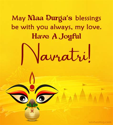 150+ Navratri Wishes, Captions and Quotes - WishesMsg