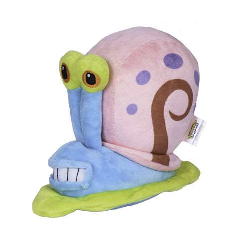 Buy Gary The Snail Figure Plush Dog Toy | 6 Inch Small Dog Toy for ...