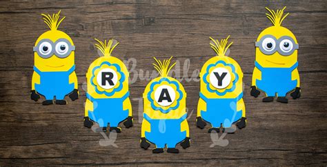 Minions Party Banner Minion Birthday Banner Minions Birthday - Etsy